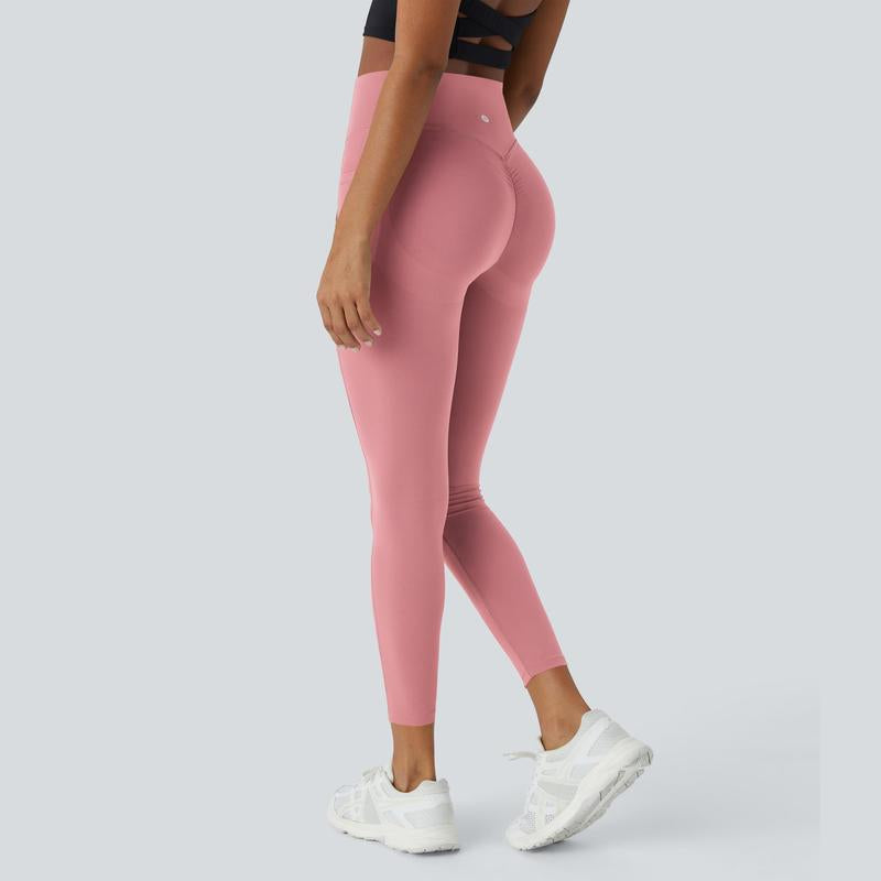 Halara Ultrasculpt High Waisted Scrunch Butt Lifting Tummy Control Pocket Shaping Training Leggings
