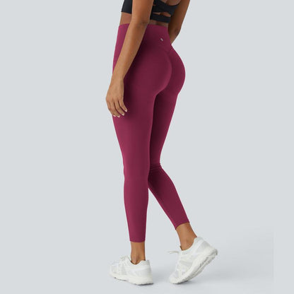 Halara Ultrasculpt High Waisted Scrunch Butt Lifting Tummy Control Pocket Shaping Training Leggings