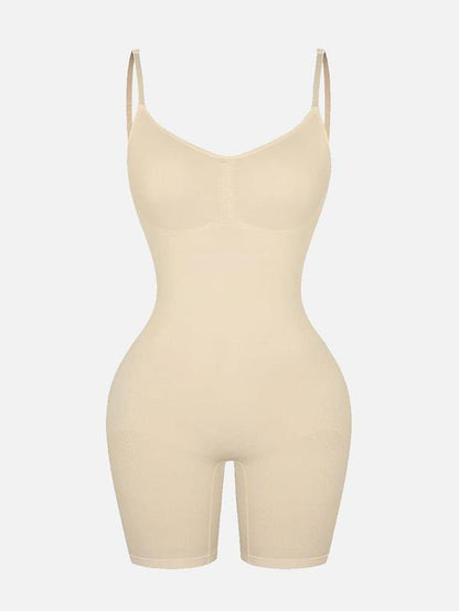 Feelingirl Shapewear for Women Butt Lifter Bodysuit Tummy Control Shapewear Seamless Womenswear Comfort Spaghetti Strap Hip Underwear Basic Minimalist Springtok